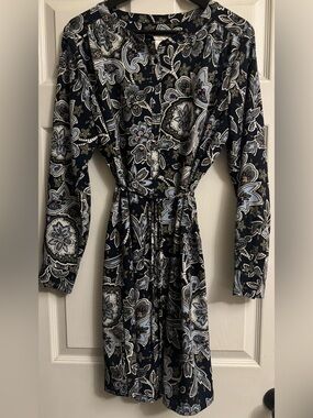metallic clip gardenia cutout back maxi dress LOFT NWT Metallic Clip Gardenia Cutout High Slit Floral Maxi Dress Size SP